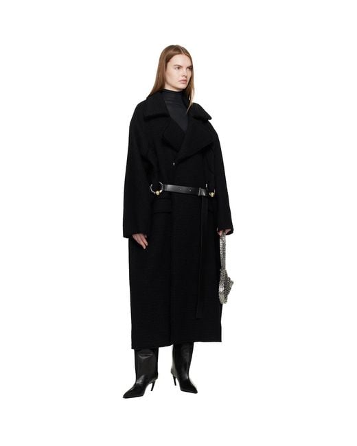 Jean Paul Gaultier Black 'The Long Gaultier' Coat