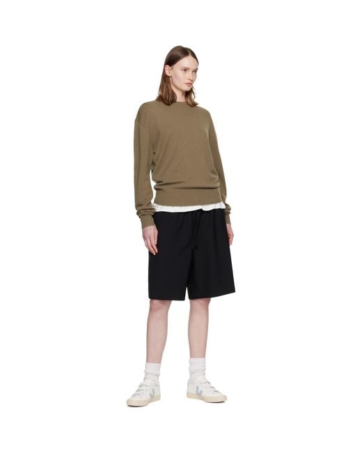 Veja Black Recife Leather Sneakers