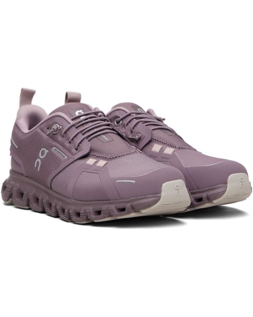 On Shoes Black Cloud 6 Waterproof Sneakers