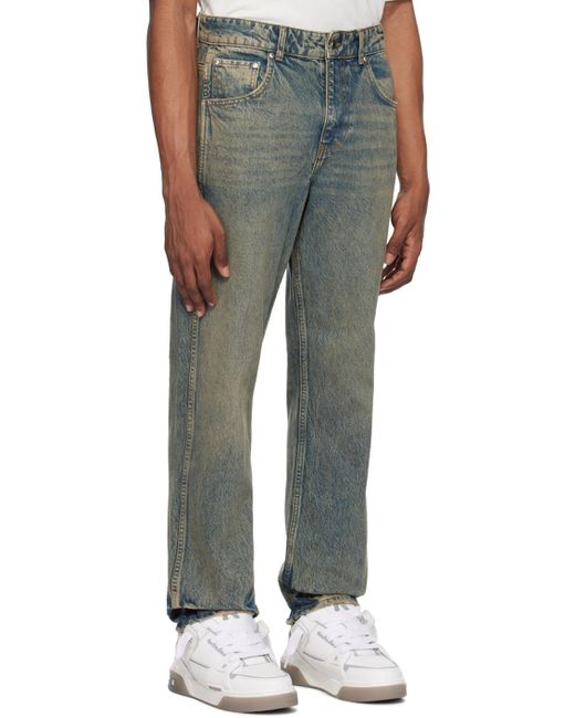 Represent Multicolor R2 Straight Leg Jeans for men