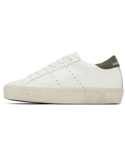 Golden Goose Deluxe Brand オフホワイト Hi Star スニーカー Black