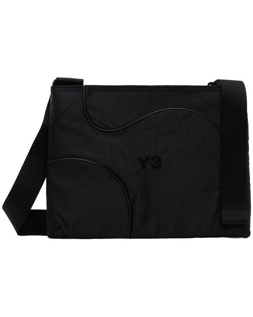 Pochette tpo noire Y-3 pour homme en coloris Black