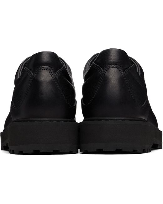 Diemme Black Ampezzo Leather Boots for men