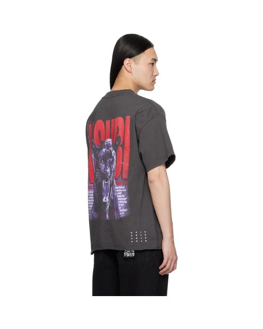 Ksubi Black Panthera Ekcess Ss T-Shirt for men