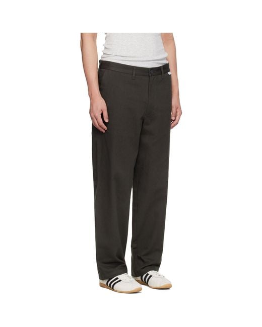 (w)taps Black Wrkt2001 Trousers for men