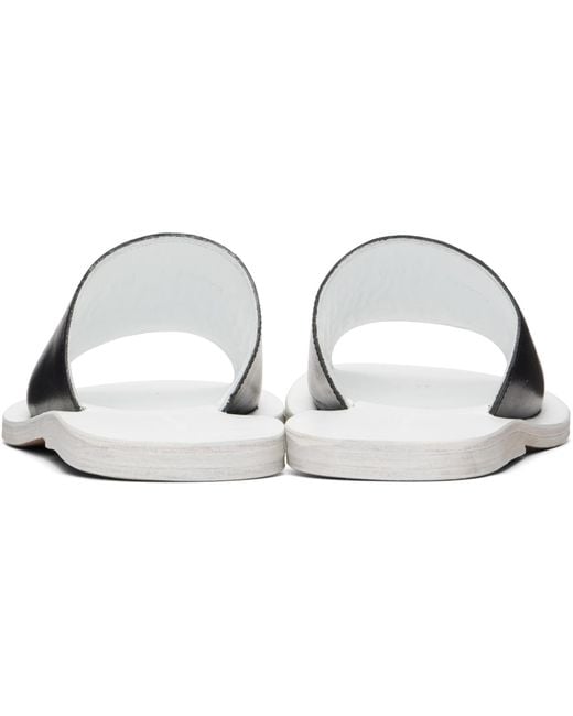 Rier Black Leather Sandals