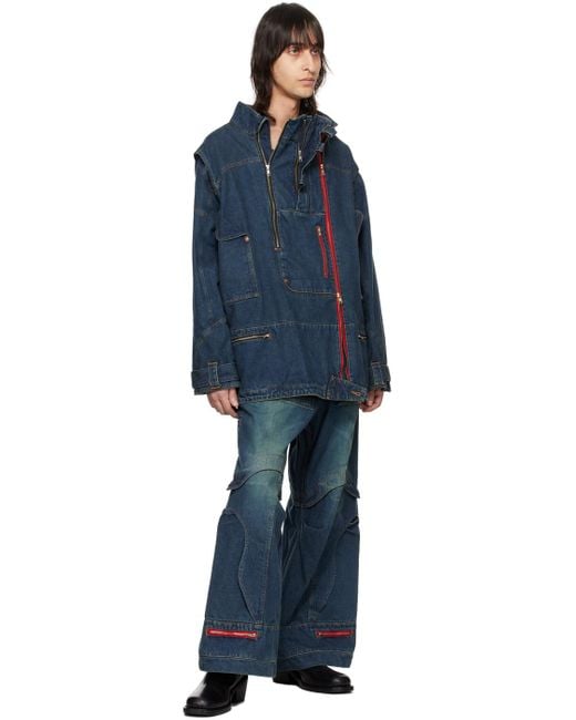 KOZABURO Blue Explorer Jeans for men
