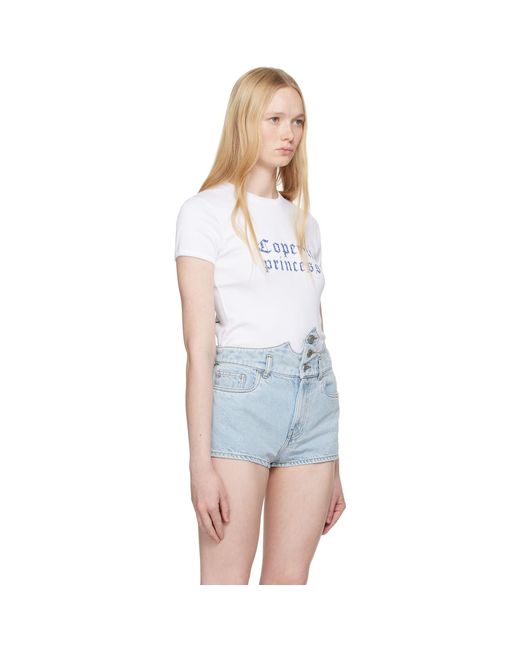 Coperni White Disney 'Princess' Slim-Fit T-Shirt