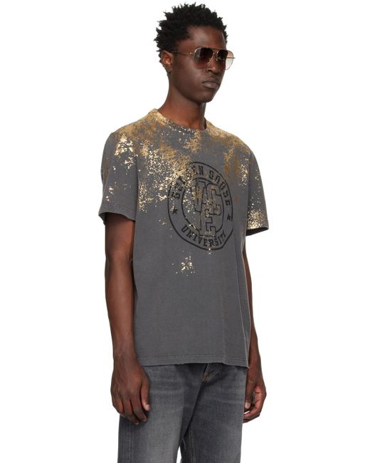 Golden Goose Deluxe Brand Gray T-shirts And Polos for men