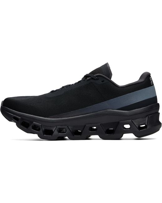 On Shoes Black Cloudmster 1 Sneakers for men