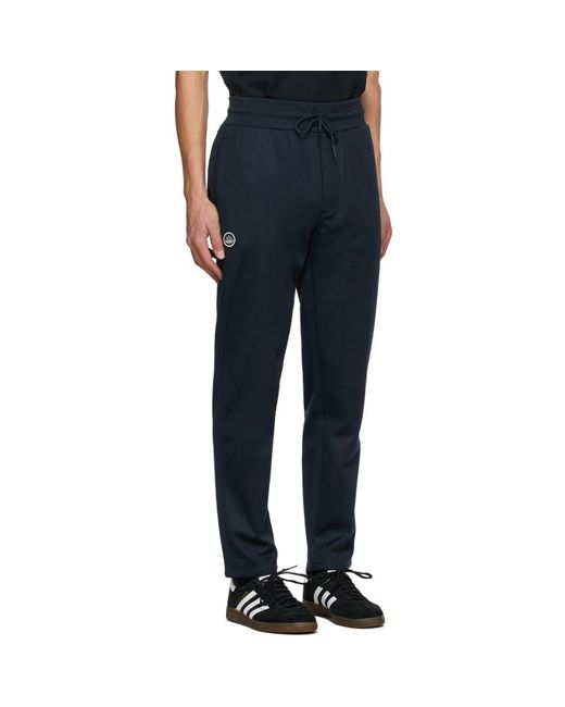 adidas Originals Cotton Navy Spzl Track Pants in Blue for Men - Lyst
