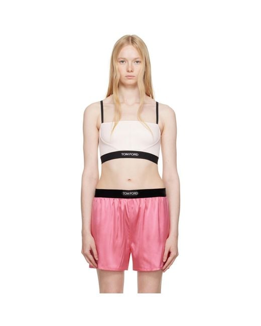Tom Ford Pink Modal Signature Camisole