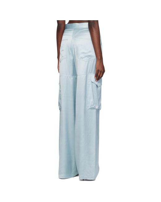 Gcds Blue Ultracargo Trousers