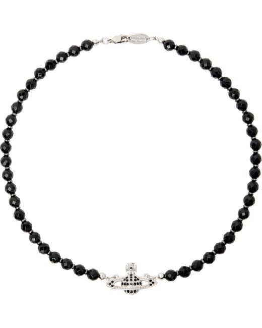 Vivienne Westwood ブラック ネックレス メンズ Vivienne Westwood