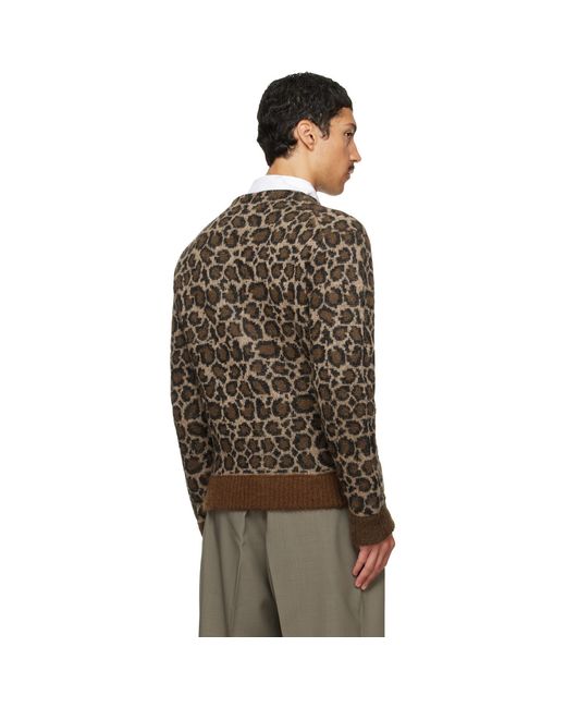 Cardigan Chevy Brun Second/Layer pour homme en coloris Brown