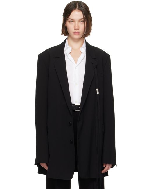 Veston Façon Tailleur Décontracté Agnes Noir Ann Demeulemeester en coloris Black