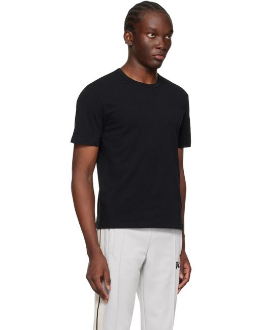 Palm Angels Three-pack Black T-shirts for men