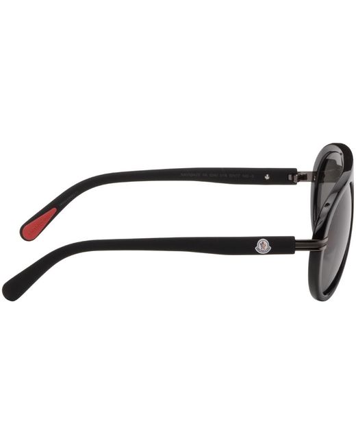 Moncler Black Navigaze Sunglasses for men