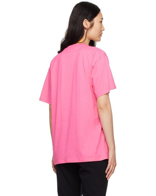 Moschino Pink Archive Teddy Bear T-shirt