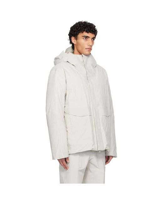 Veilance White Sorin Down Jacket for men