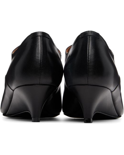 Jil Sander Black Lace-Up Derbys