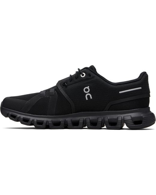 On Shoes Black Cloud 6 Sneakers for men