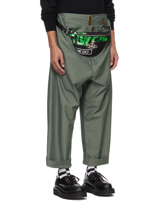 メンズ Vivienne Westwood ーン Alien トラウザーズ グリーン | Lyst 