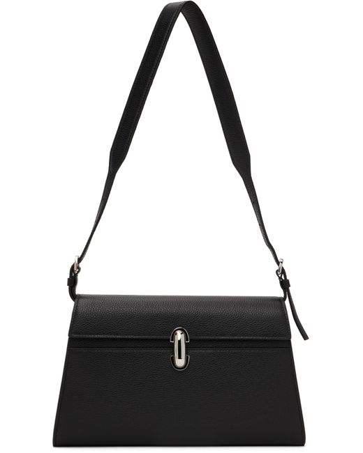 SAVETTE Black Symmetry Shoulder Bag