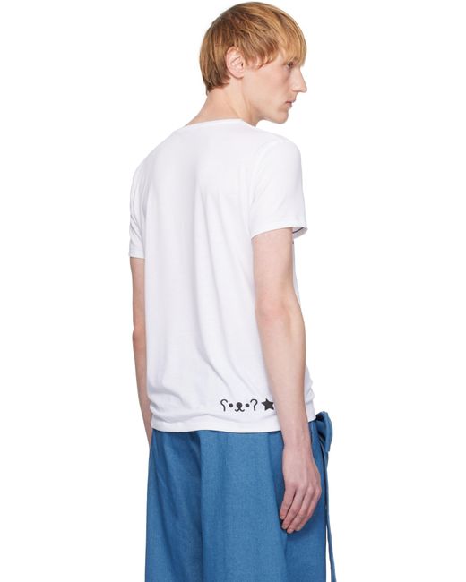 【関税込み】ANDREJ GRONAU ホワイト HTML Tシャツ メンズ Andrej Gronau ホワイト Html Tシャツ ブラック | Lyst