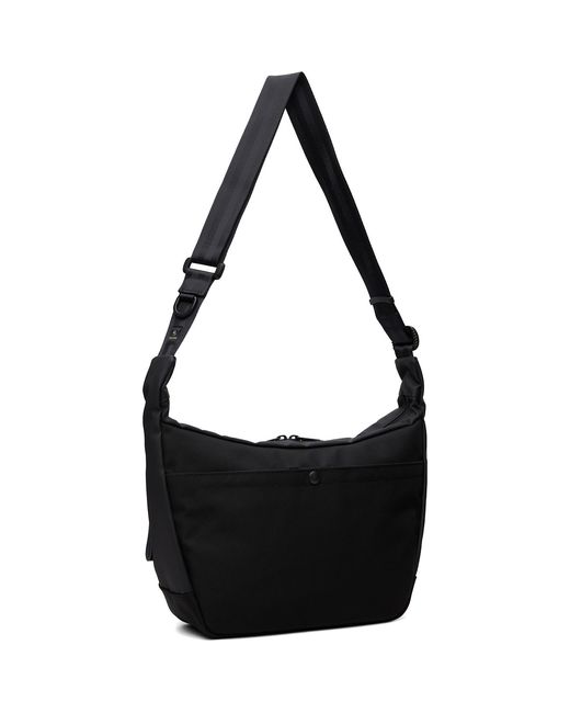 Master Piece Black Slick Shoulder Bag for men