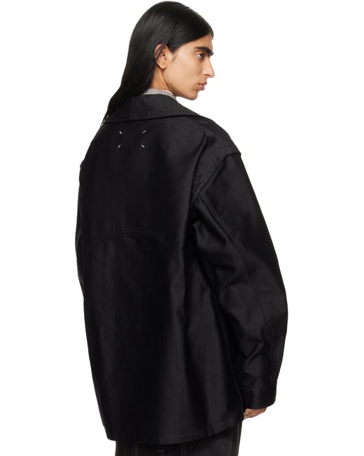 Maison Margiela コットン チョアジャケット Black