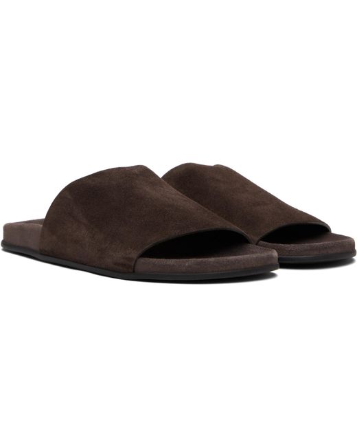 The Row Black Hugh Slides