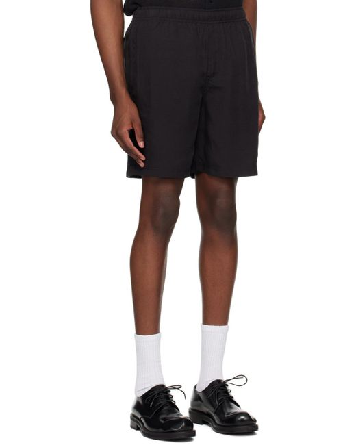 Saturdays NYC Black Tyler Shorts for men