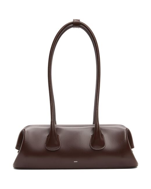 OSOI Brown Boat Wide Mini Bag