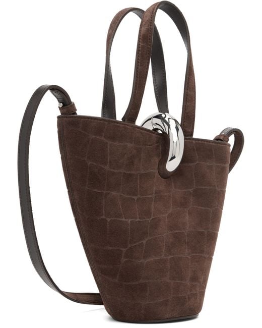Jacquemus Brown 'The Small Bambola' Tote