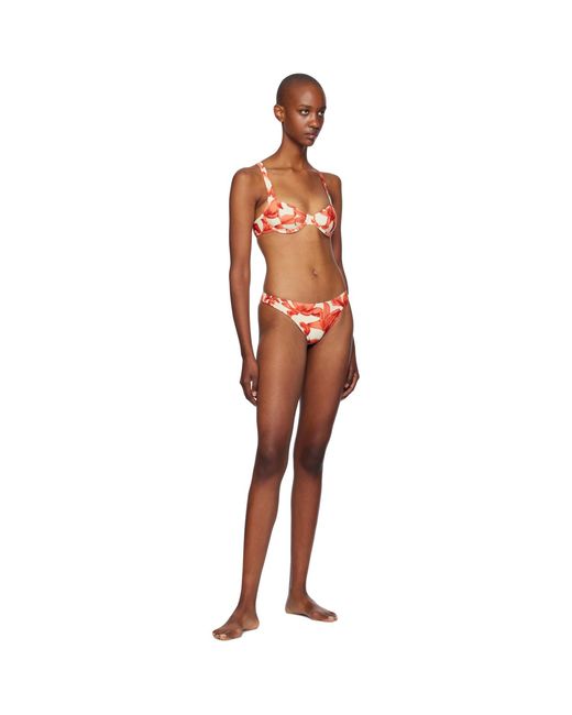 Miaou Multicolor Floral Underwire Bikini Top