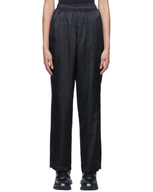 Skims Synthetic Black Utility Sport Track Pants | Lyst