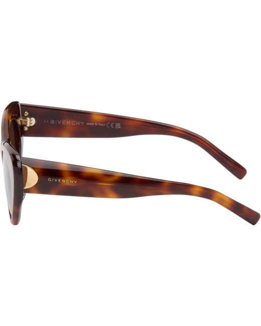 Givenchy Brown Bold Facet' Sunglasses