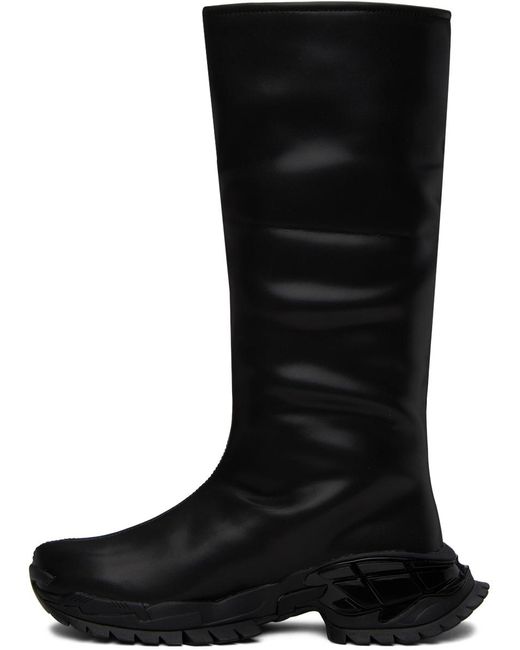 Rombaut Black Vizor Boots for men