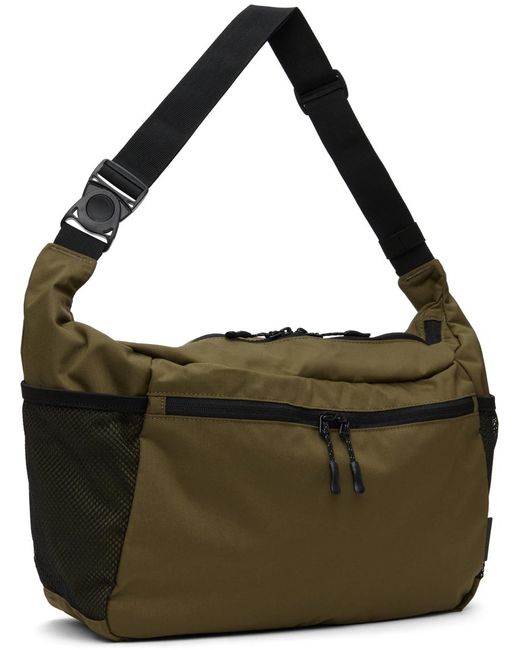 Snow Peak Green Everyday Use Middle Bag for men