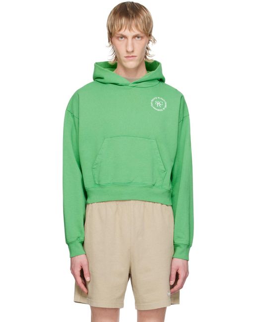 Sporty & Rich Green Srhwc Hoodie for men