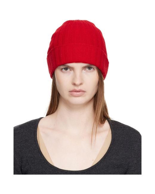 Totême Blue Cashmere Beanie