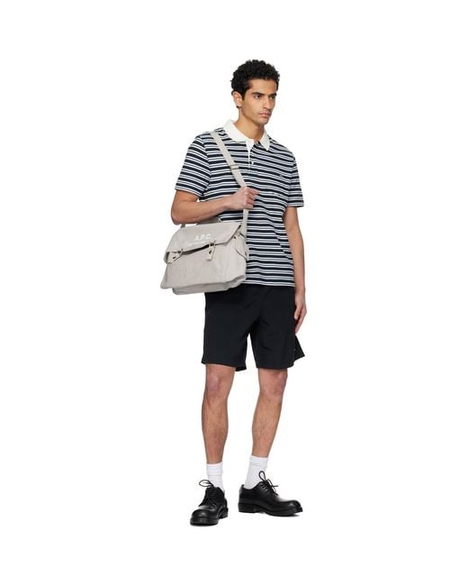 A.P.C. Black Rio Shorts for men