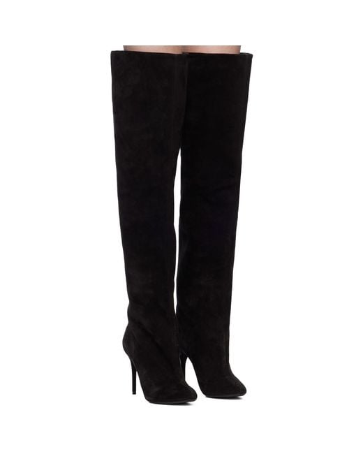 Alaïa Black Leather Boots