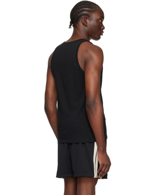 Palm Angels Two-pack Black Tank Tops for men