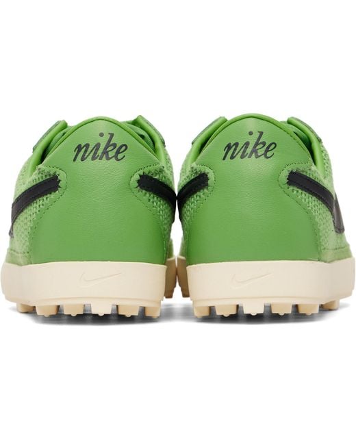 Nike Green Astrograbber Textile Sneakers