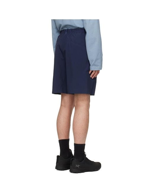 Veilance Blue Spere Sl Shorts for men