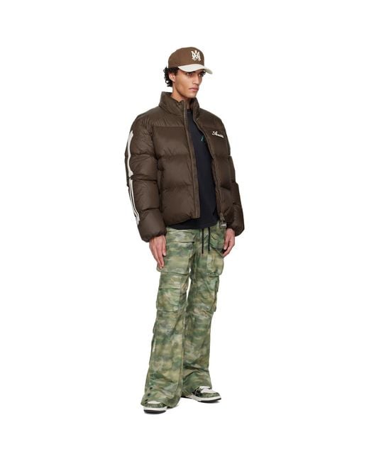 Amiri Green Multi Pocket Cargo Pants for men