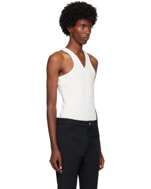 新品】Courrèges クレージュ タンクトップ バイカラー トップス 38 ぱく 