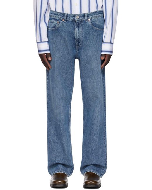 Our Legacy Blue Third Cut Jeans for men